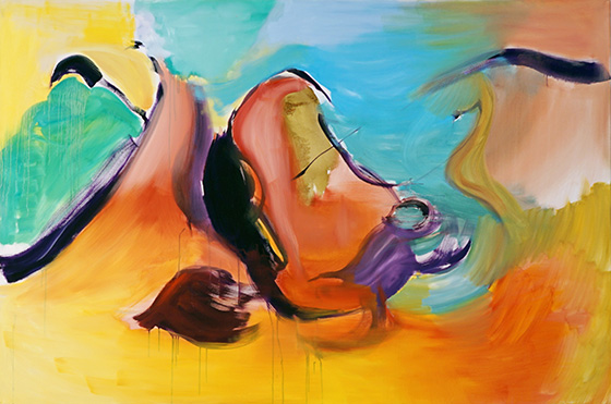 Pancia 120x180cm oil on canvas 2016